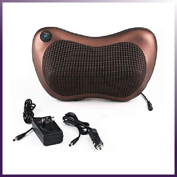 Eterus Back and Neck Vibrating Pillow w/Heat.