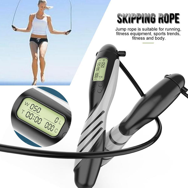 Rope skipping professional rope fitness cordless counter.