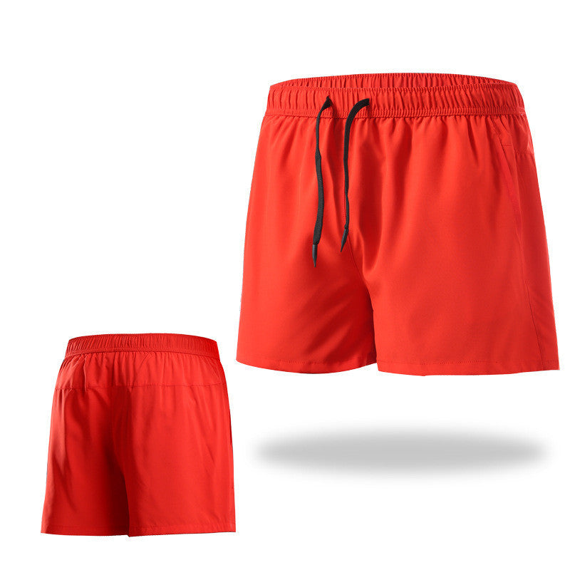 Summer Workout Shorts Men's Running Training Short-length Pants.