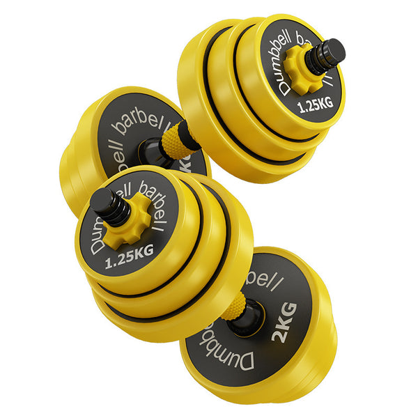 Iron-Clad Dumbbell Home Men's Fitness Equipment.