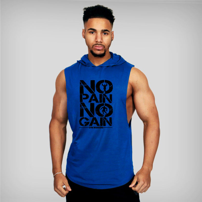 Bodybuilding Round Neck Men's Vest