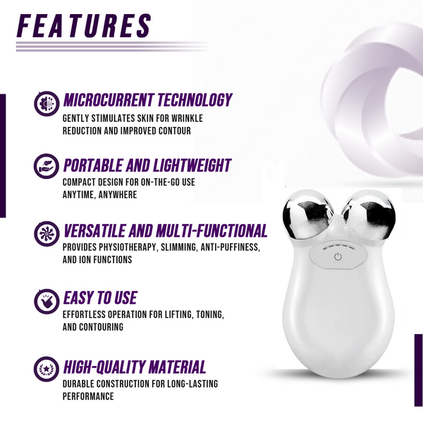 Eterus Micro-current Facial Toning Device.