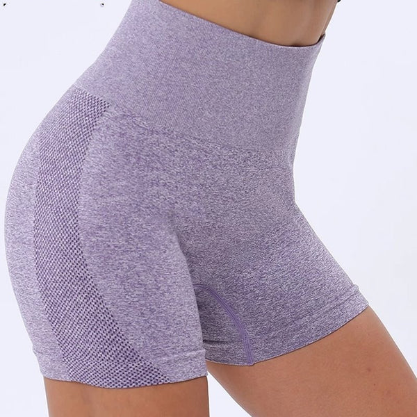 Running Shorts Women Push Up High Waist Fitness Short Female.