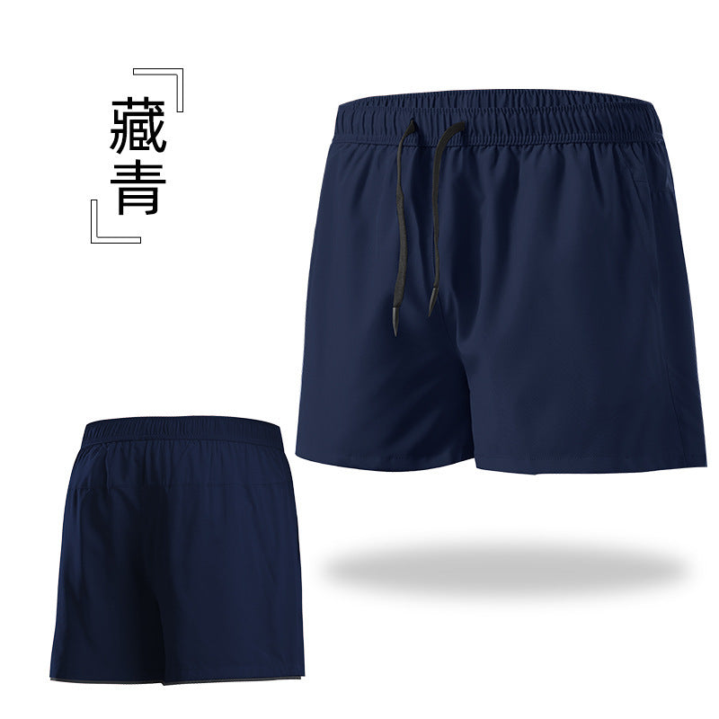 Summer Workout Shorts Men's Running Training Short-length Pants.