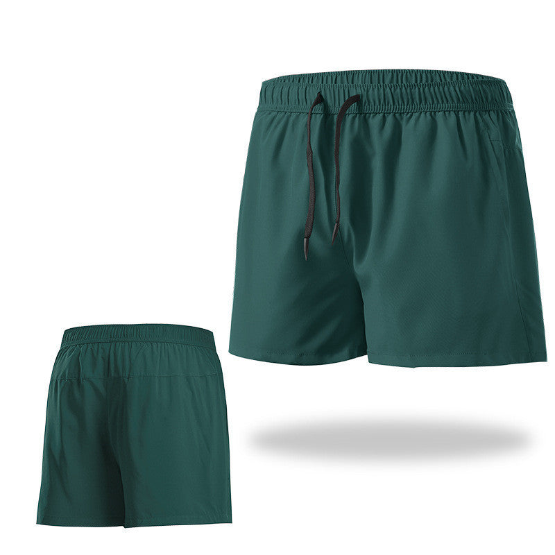 Summer Workout Shorts Men's Running Training Short-length Pants.