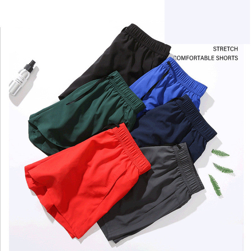 Summer Workout Shorts Men's Running Training Short-length Pants.