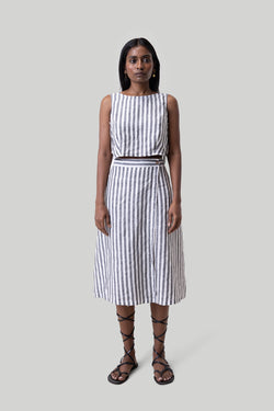 Reistor Breezy Summer Set in Linen Stripes.