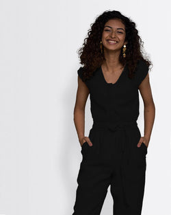 Reistor Hemp Noir Jumpsuit.