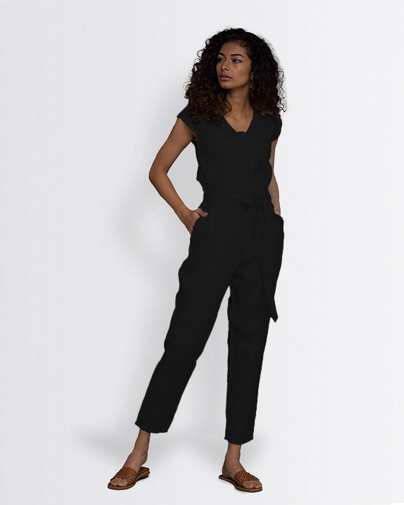 Reistor Hemp Noir Jumpsuit.