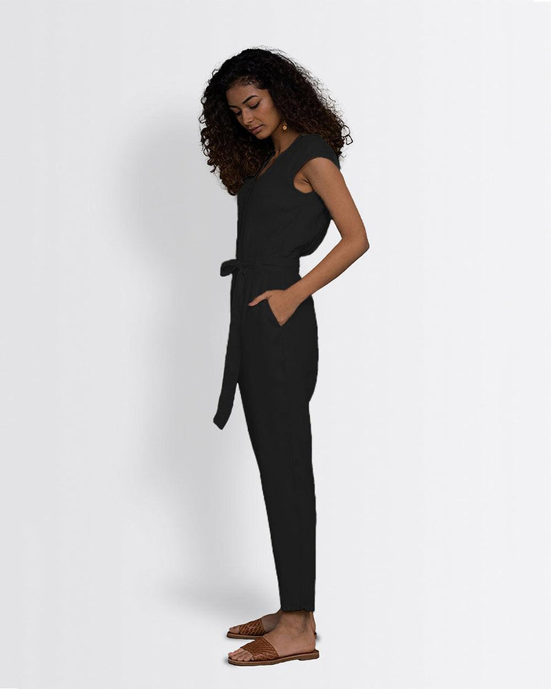 Reistor Hemp Noir Jumpsuit.