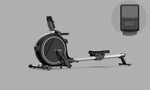8 Level Indoor Fitness Gym Foldable Water Rower Exercise Machine