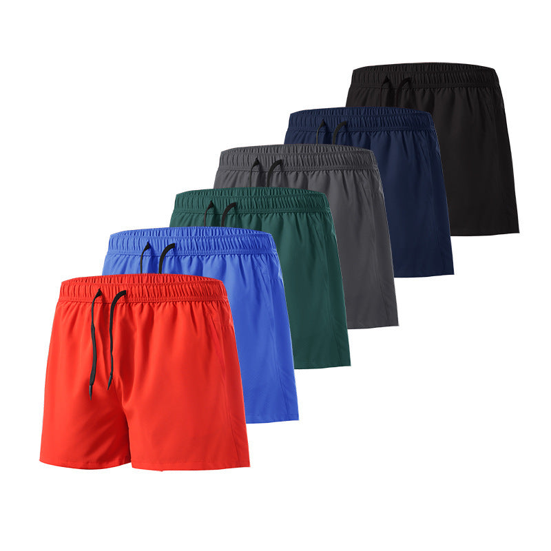 Summer Workout Shorts Men's Running Training Short-length Pants.