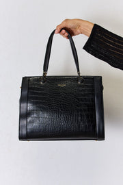 David Jones Texture PU Leather Handbag - Althena Fitnessalthenafitness