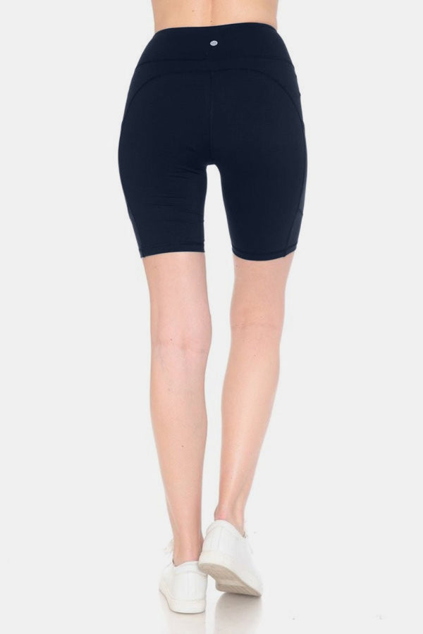 Leggings Depot Full Size High Waist Active Shorts - Althena Fitnessalthenafitness