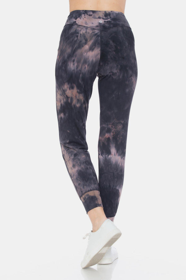 Leggings Depot Tie - Dye High Waist Cropped Leggings - Althena Fitnessalthenafitness