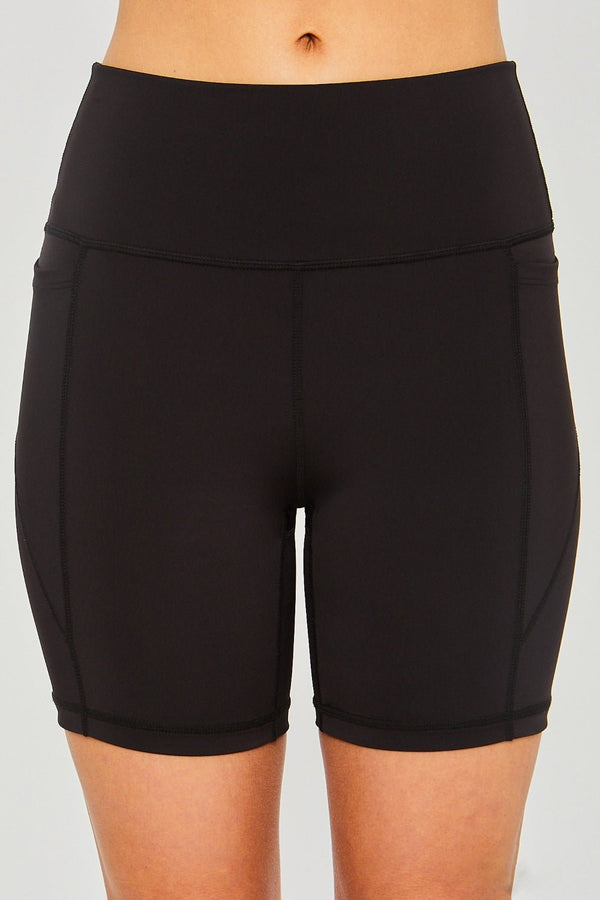 Love Tree High Waist Seam Detail Active Shorts - Althena Fitnessalthenafitness