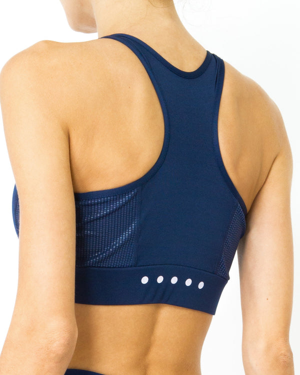 Savoy Active Ashton Sports Bra - Navy Blue.