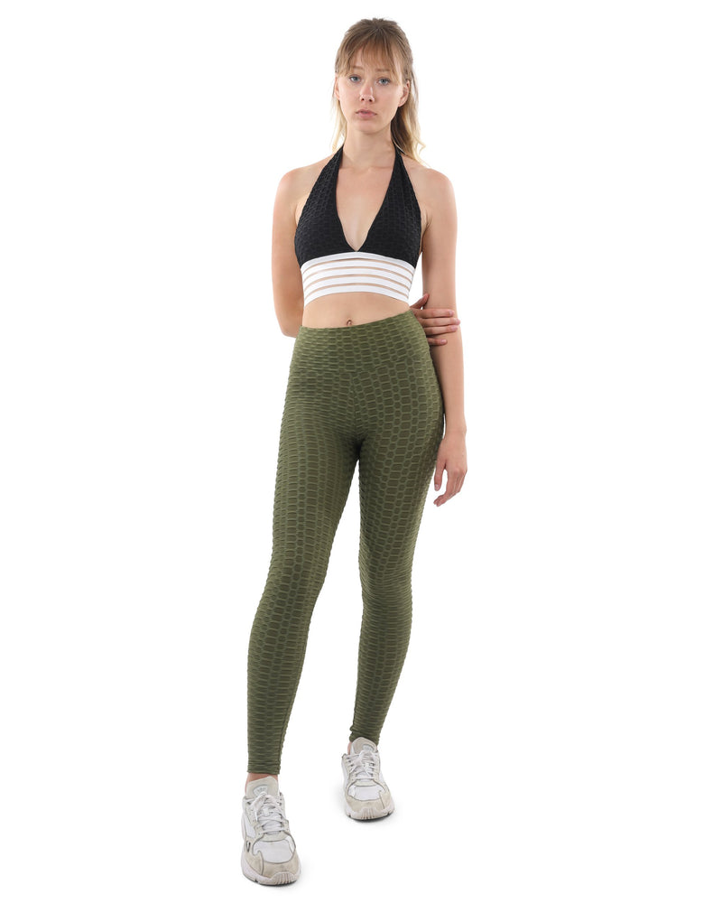 Savoy Active Bentley Leggings - Green.