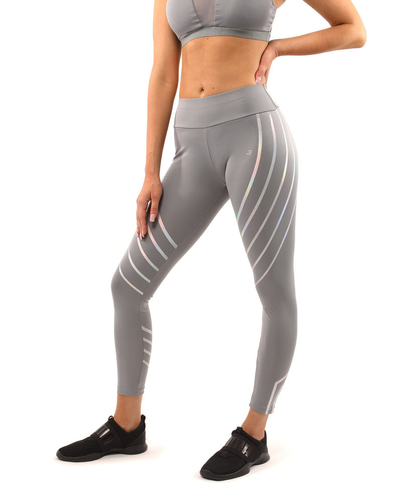 Savoy Active Laguna Set - Leggings & Sports Bra - Grey.