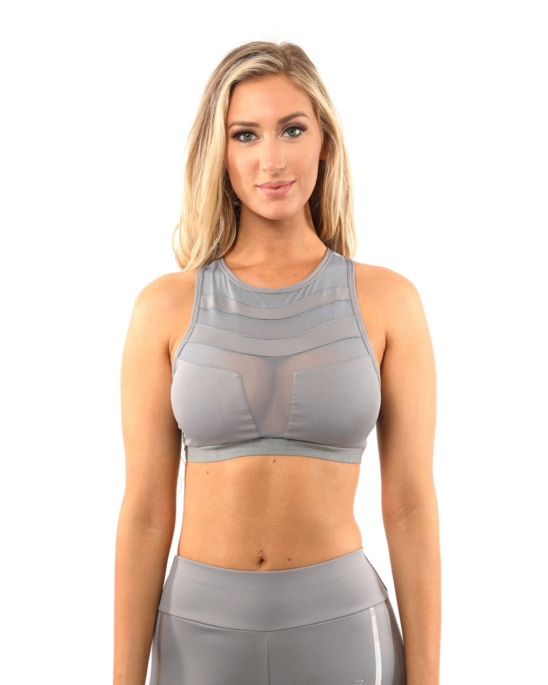 Savoy Active Laguna Set - Leggings & Sports Bra - Grey.