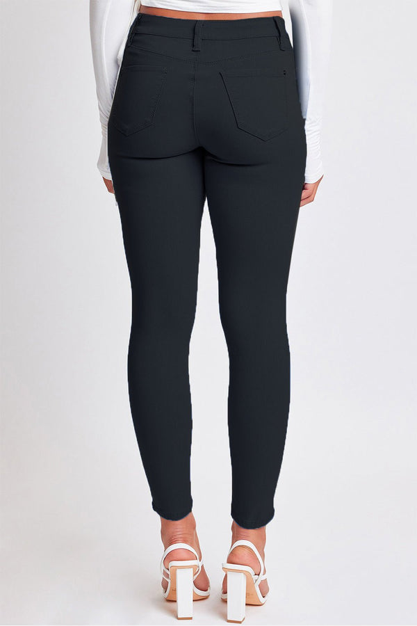 YMI Jeanswear Full Size Hyperstretch Mid - Rise Skinny Pants - Althena Fitnessalthenafitness