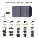 ALLPOWERS Solar Charger 18V100W For Portable Power Station/Generator Outdoor Travel Camping