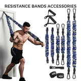 INNSTAR Resistance Bands Fitness Handles Ankle Cuffs Full Body Workout