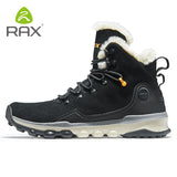 RAX Men's Anti-slip Soft Fur Lined Hiking Boots